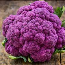 Cauliflower, Purple (Whole Head, 9 ct/cs, Salinas)